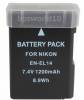 Μπαταρία Nikon EN-EL14 D3100 D3200 D5100 D5200 P7000 P7100 P7700 D3300